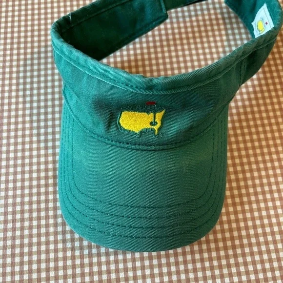 Masters Green Visor hat adjustable. One size - Picture 3 of 11